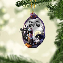 True Love Never Dies Ornament Personalized Gifts For Couple