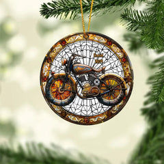 Personalized Motorcycle  Ornament - Gifts For Motorcycle Lover