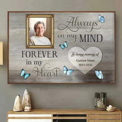 Unique Memorial Gifts Remembrance Gifts Personalized Sympathy Gifts Poster